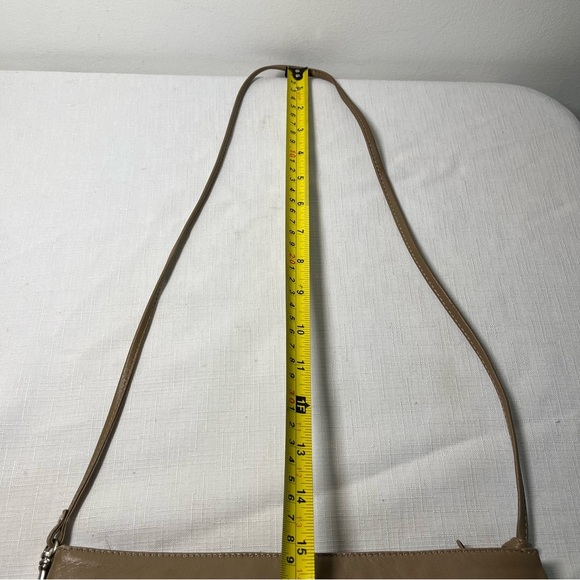 DEREK ALEXANDER DAL Tan Leather Crossbody Bag - Picture 7 of 10